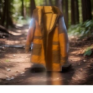 Women’s Carhartt  2 Toned Faux Leather Long Jacket Size 2xl